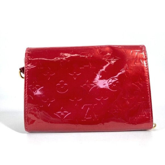 LOUIS VUITTON M93614 MonogramVernis Bel Ale Pochette Wallet Shoulder Bag - Picture 3 of 16